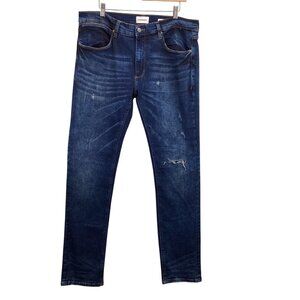 Lindbergh Mens London Slim Fit Jeans Size 36x34 NWT 36 x‎ 34 Distressed Denim